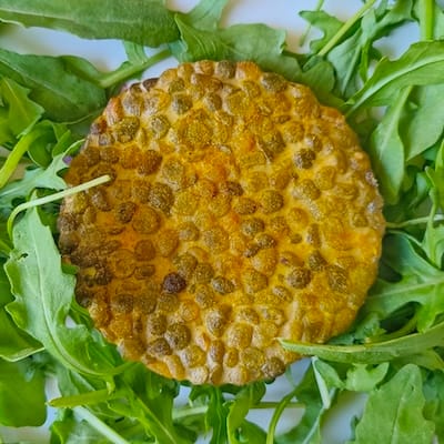 Tempeh de pois cassé salade